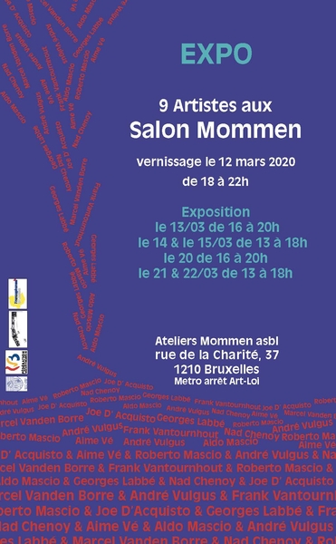 9 Artistes aux Salon Mommen