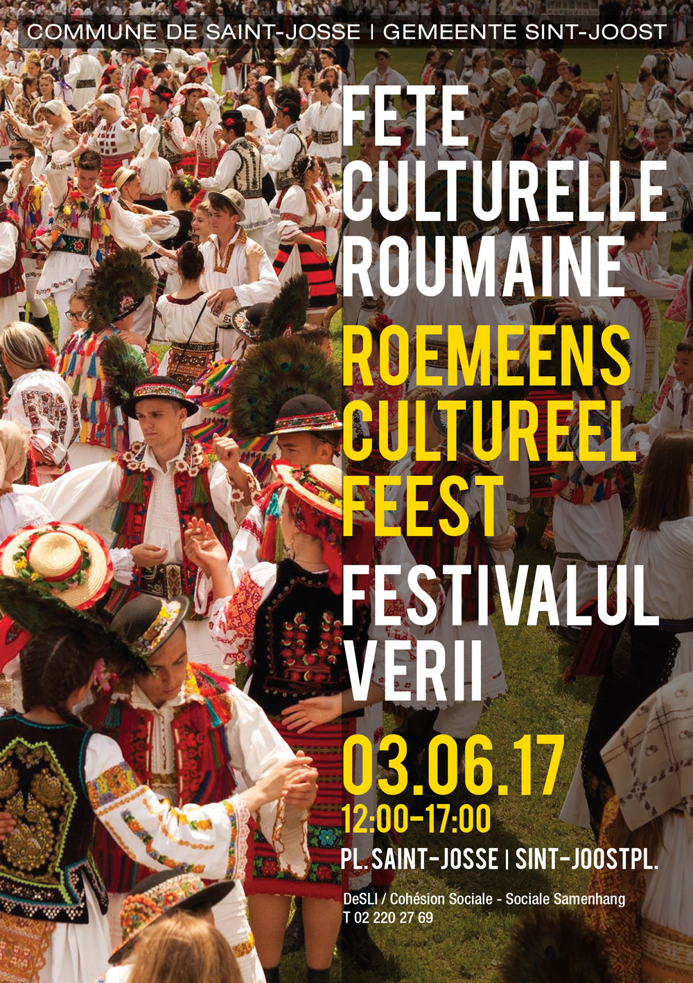 Affiche fête roumaine