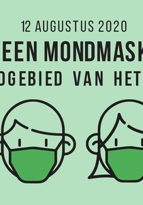 Mondmasker verplicht 