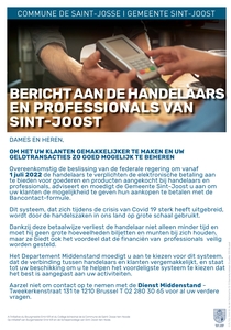 Flyer "elektronische betaling"