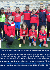 équipe de foot féminie du FC Saint-Josse