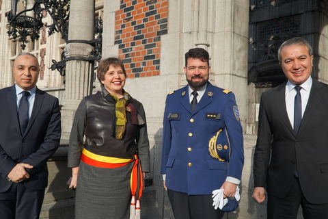Prestation de serment du nouveau Chef de Corps de la Zone de Police Bruxelles Nord