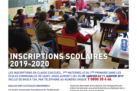 Inscription écoles francophones