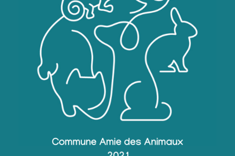 Logo "commune amie des animaux"