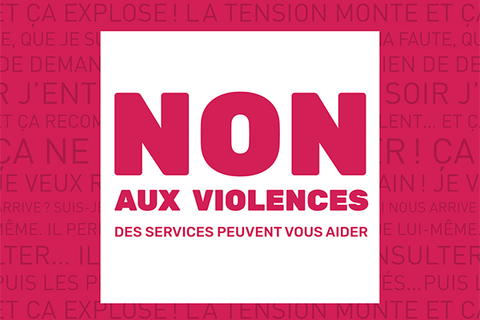 Non aux violences, des services peuvent vous aider