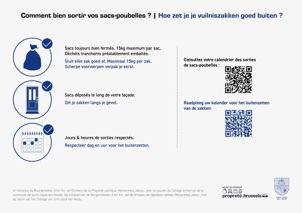 Comment bien sortir vos sacs poubelles