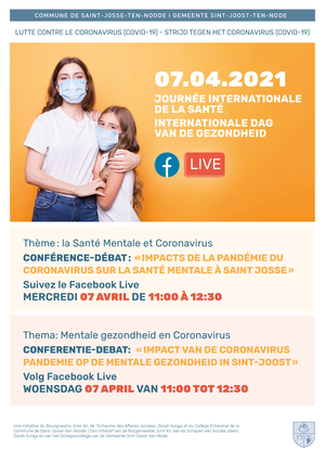 Affiche conférence Santé mentale - Coronavirus