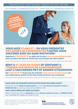 Affiche Vaccination 51+